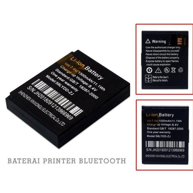 HARGA DISC - Baterai PRINTER BLuetooth