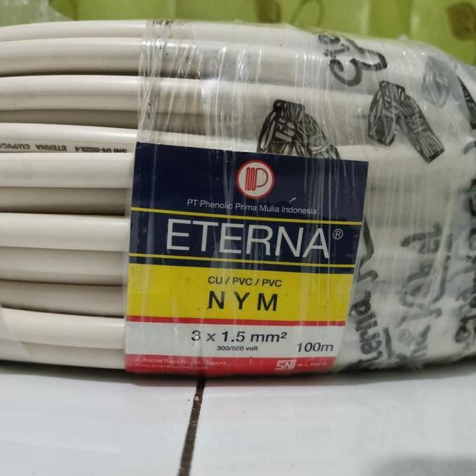 KABEL NYM 3x1,5mm 100meter merk ETERNA