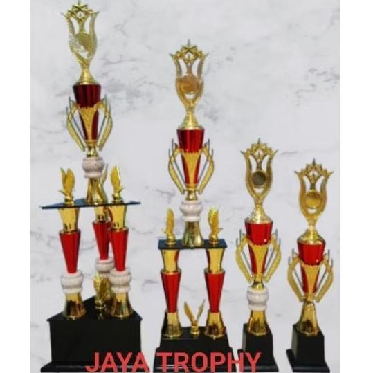 PIALA TROPHY KAKI 3 MARMER SET 1234