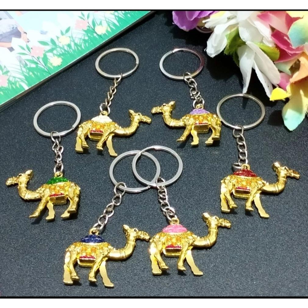 6pcs  Gantungan kunci Unta//Gantungan kunci premium//Oleh oleh Haji dan Umroh//grosir//6pcs