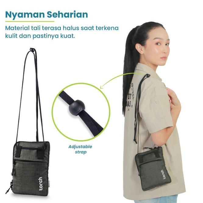 Torch Hana Tas Selempang Hp Passport Konser