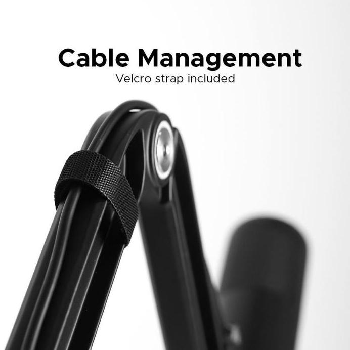 Noir Twig Low Profile Microphone Boom Arm Mic Siap Kirim