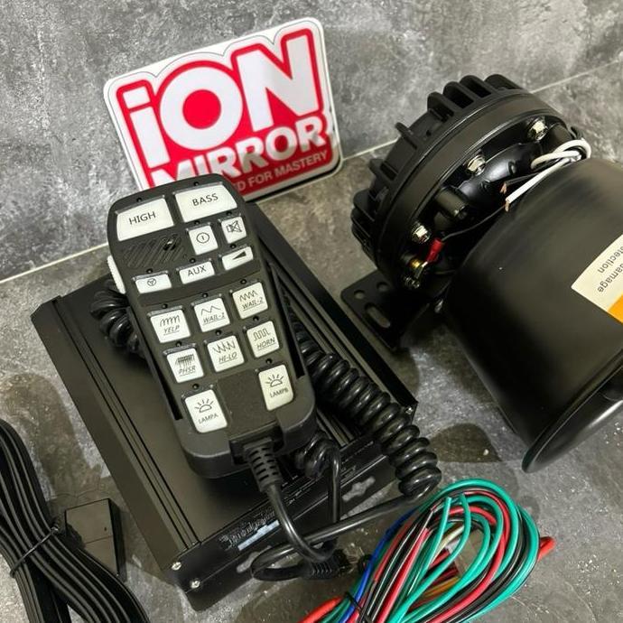 sirine ic whelen handheld 40 tones suara toa sts taiwan speaker murah Terlaris