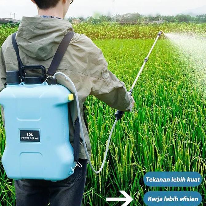 Reaim Alat Semprot Tangki Sprayer Listrik 15 Liter Elektrik Semprotan Pertaniantangki Semprot Pertan