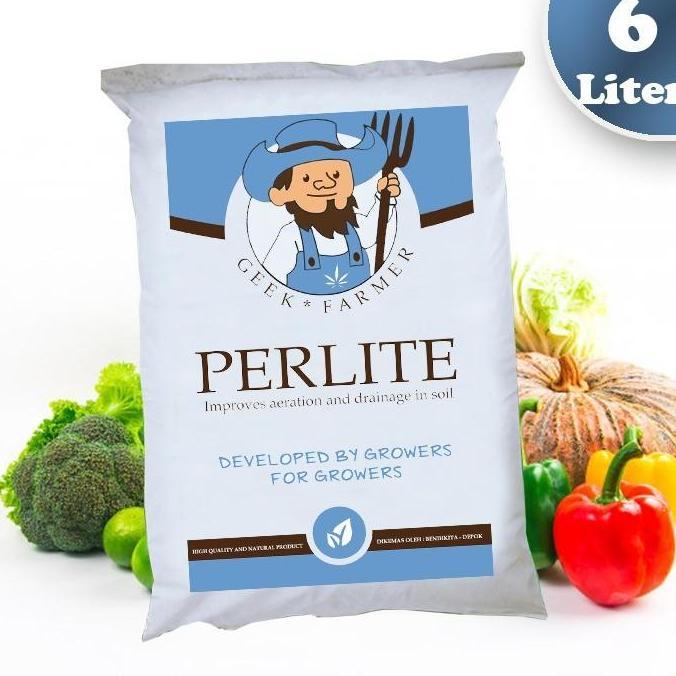 TERBARU Media Tanam Perlite Premium (Geek Farmer)
