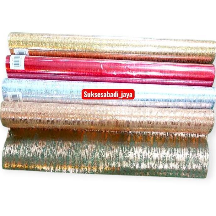 HIASAN NATAL Pita Natal Besar PAINTED BIG RIBBON ROLL ukuran 48cm x 4.5meter / Pita Roll Besar /Pita