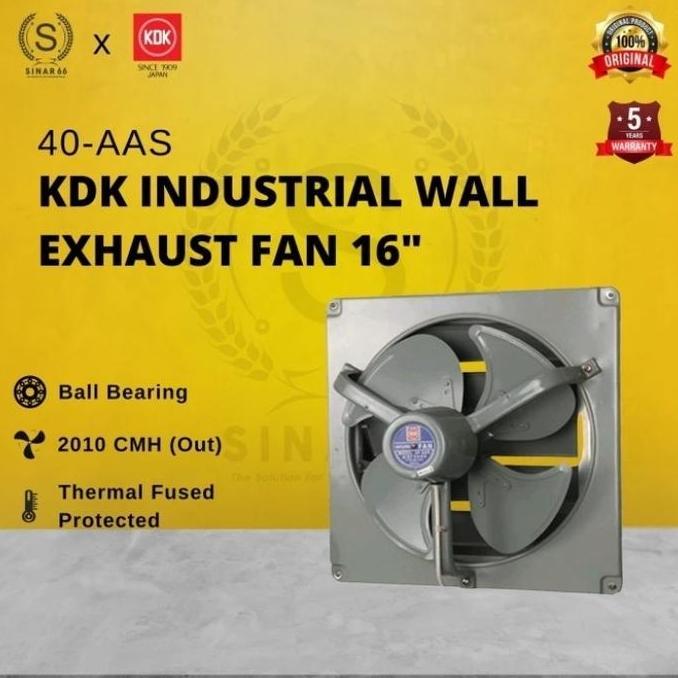 Kdk exhaust blower fan - 40aas kipas angin penghisap asap ruangan 16inch BEST QUALITY