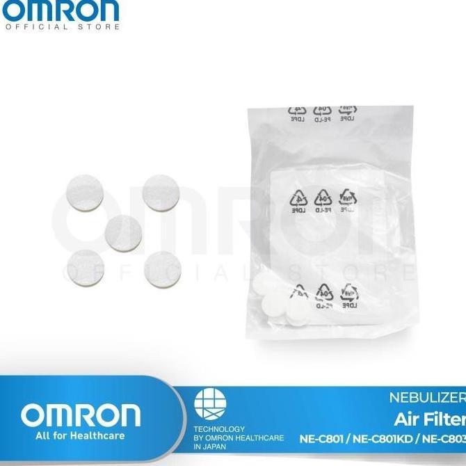 Omron Nebulizer Ne-C801 Air Filter -Air Tube Selang Nebulizer Omron NE-C801 Original