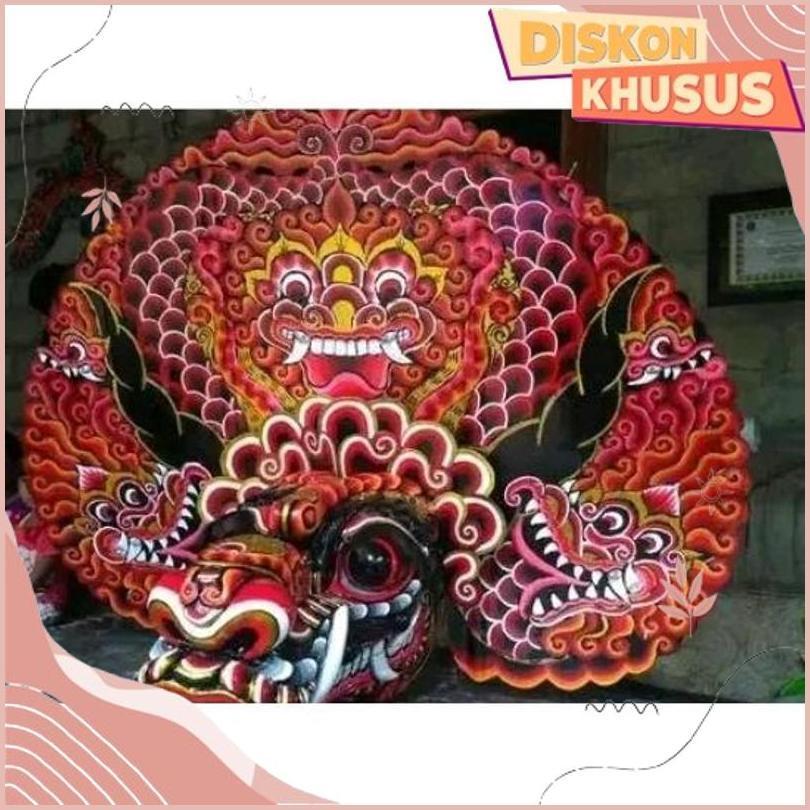 Asli Bagus Big Sale Barongan Anak / Barongan Spon / Barongan Mainan / Barongan Devil / Barongan Telo