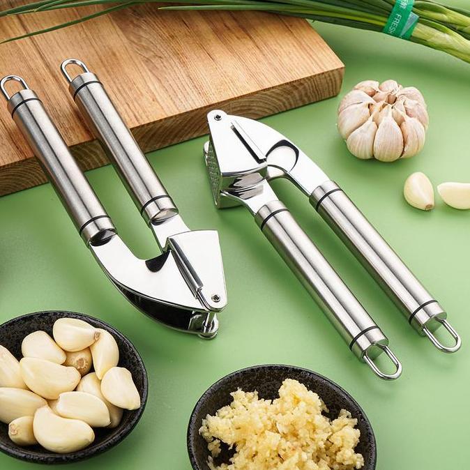 (PDH) PENGHANCUR BAWANG PUTIH STAINLESS / ALAT GEPREK BAWANG PUTIH