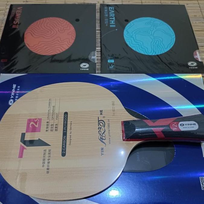 TERBARU - PAKET BET TENIS MEJA YINHE T2s ORIGINAL