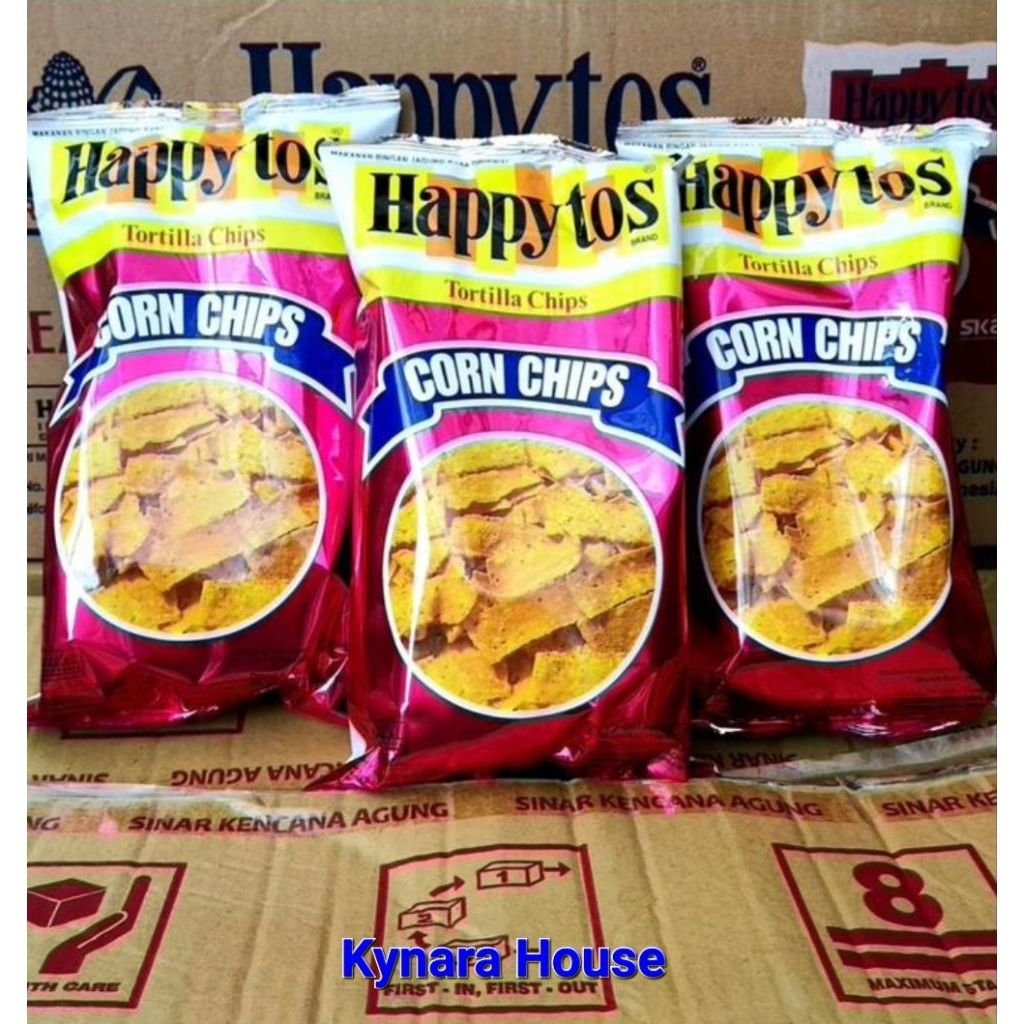 Happy Tos Snack Tortilla Chips 16x140gr (Karton)