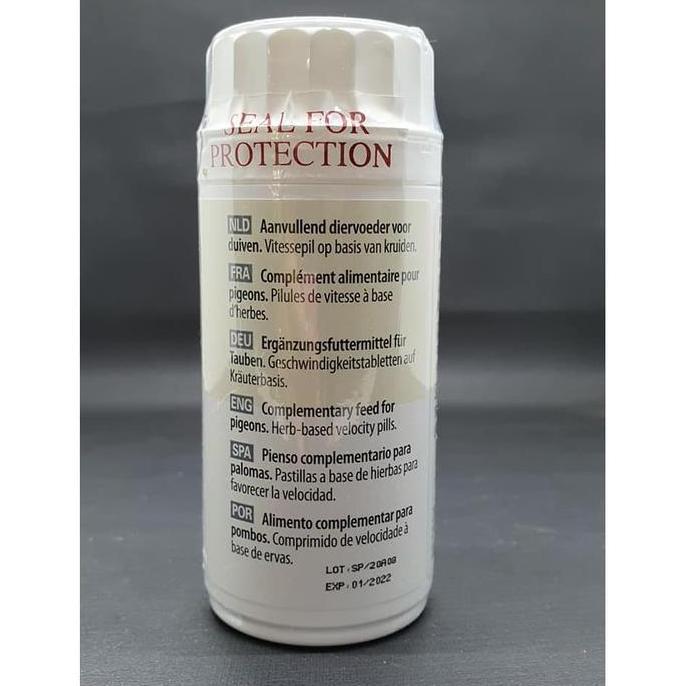 SUPRA PILLS ISI 250 PILLS Versele-Laga Herbal Jamu Meningkatkan Stamina & Kecepatan Terbang Merpati