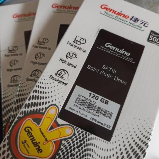 SSD GENUINE SATA III 120GB/ 128GB/240GB/256GB/480GB/512GB