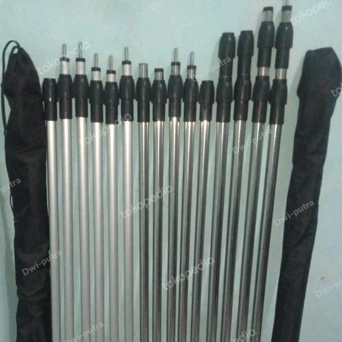 Tiang flysheet teleskopik / flysheet /Tiang flysheet