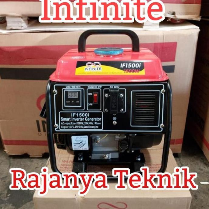Genset Super Silent Bensin If1500I 1500 Watt Inverter