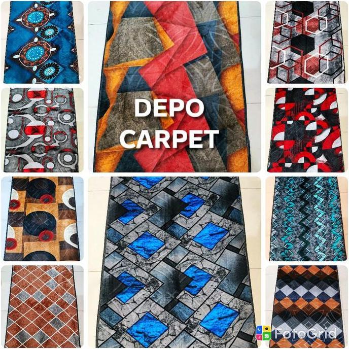 ROYAL LOVELLA 95x140 Karpet Busa Malaysia Tebal 18mm ukuran Kecil 0,95x1,40 meter