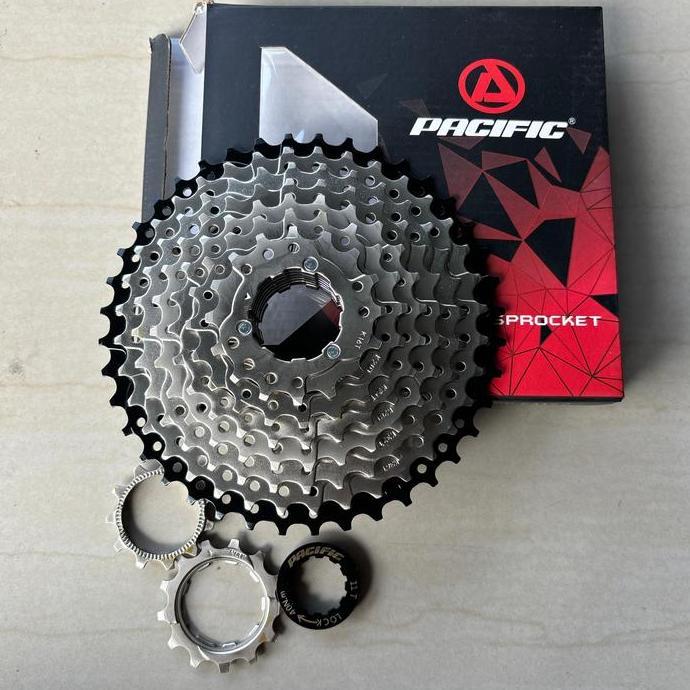 sprocket gear cassette gir selop sepeda 9 speed pacific
