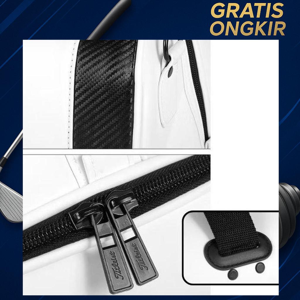 Ttl Boston Golf Bag Tas Duffel Boston Carbon Side Classic