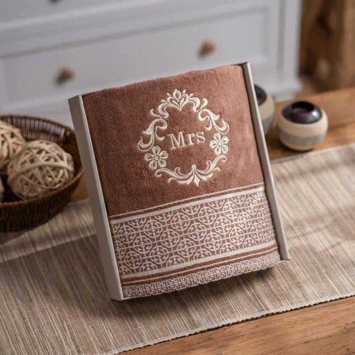 Toko Handuk - Pedro - Gift Handuk Custom Bordir (Single Towel With Box) murah