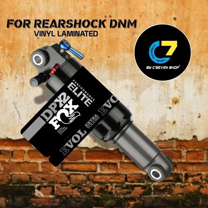 Sticker rear shock mtb fox elite