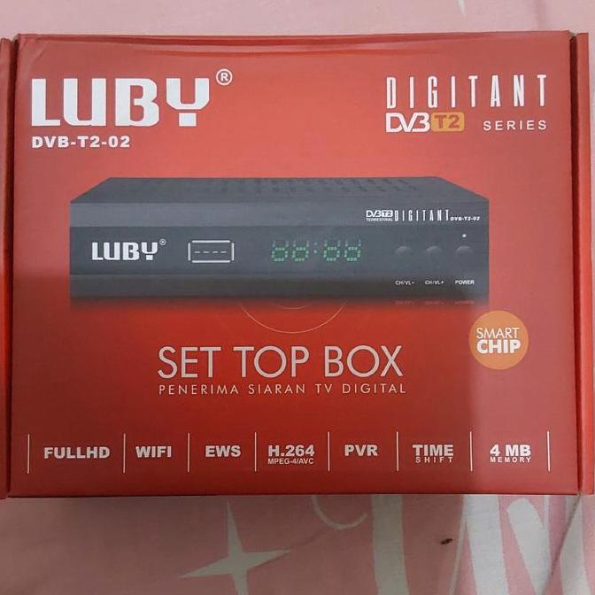 SET TOP BOX MERK LUBY ( ORI BOS ) ORDER LANGSUNG YA