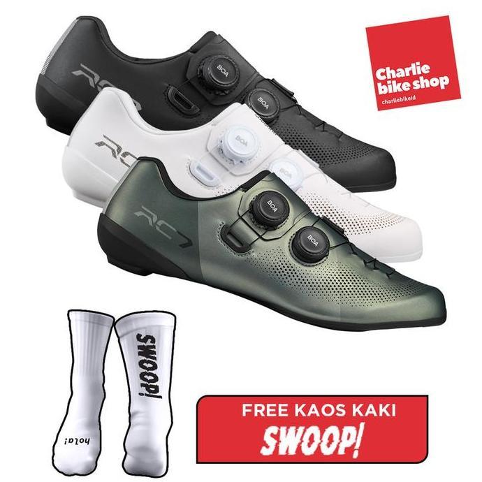 Sepatu Sepeda Roadbike Shimano SH - RC703 Wide