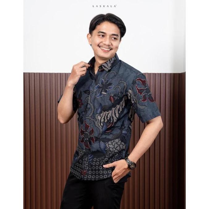 Promo Laskala Premium Batik - Wasta | Slimfit | Lengan Pendek