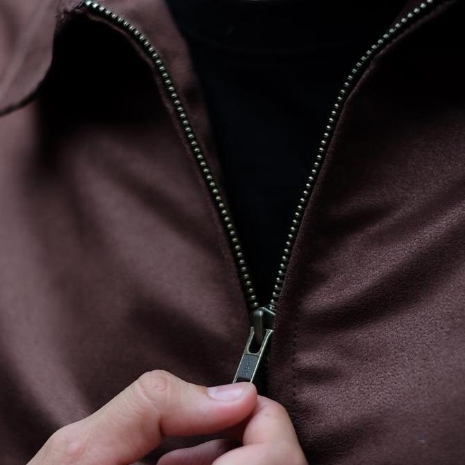 Murah Vobia Work Jacket Obsidian Suede - Brown