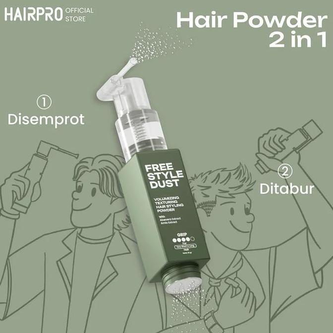 Rosandi.Rose - Hairnerds Professional Hair Powder - Bedak Styling Rambut Pria