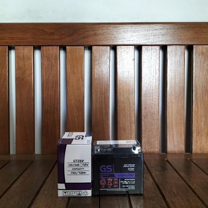 Aki Motor CBR 150R, Satria FU 150, KLX 150 GTZ6V GS Aki Kering Terlaris