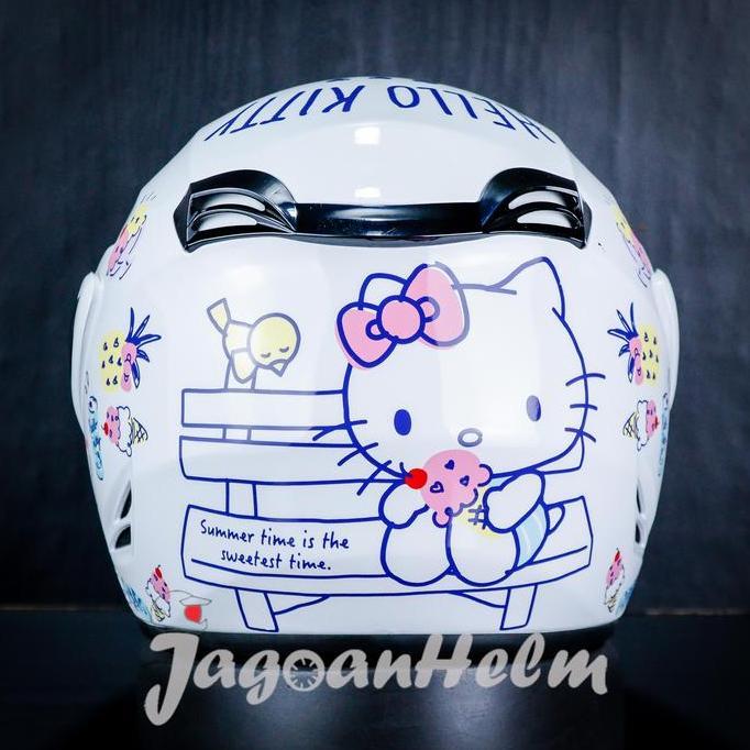 ASCA HELM ANAK MOTIF | MODEL GM FIGHTER KIDS |  Motorcycle Terlaris