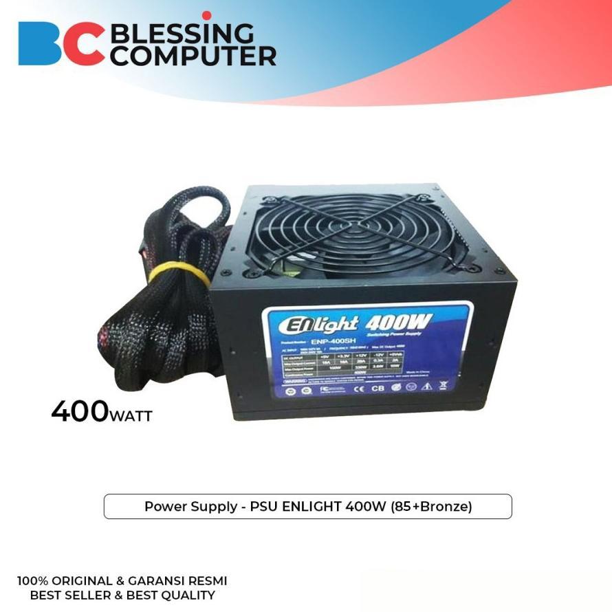 Power Supply -PSU ENLIGHT 400W (85+Bronze) Power supply