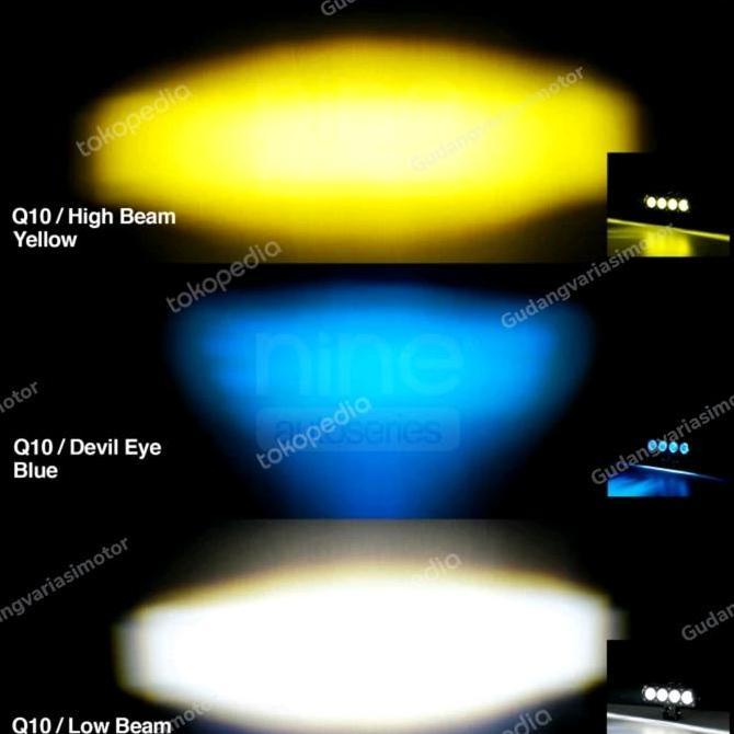 luminos led Q10 harga satuan, lampu tembak laser super terang... Terlaris