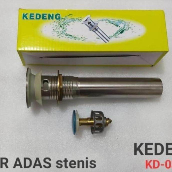 kepala sifon afur wastafel stainless / afur sifon wastafel SUS 304 MURAH