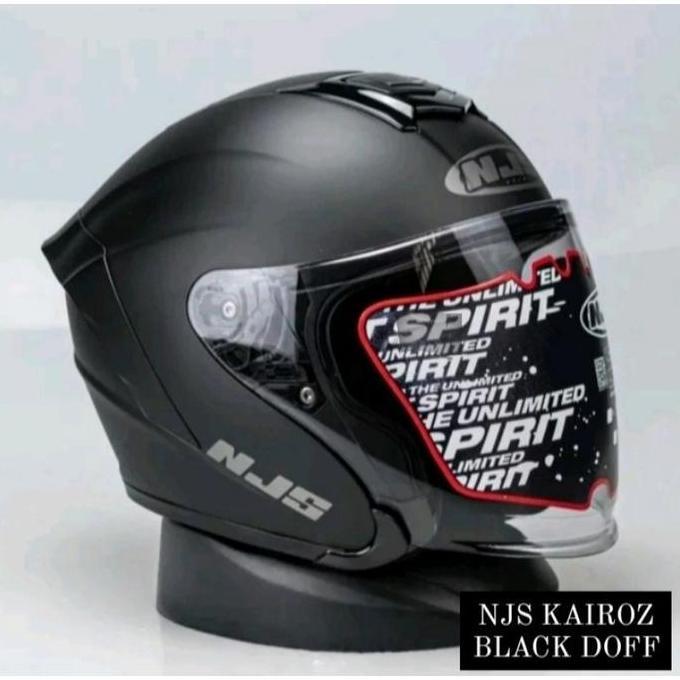NJS HELM KAIROZ SOLID PINK DOUBLE VISOR NJS Terlaris