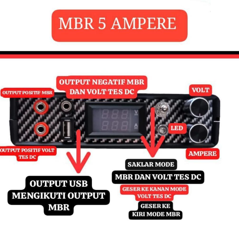 Power Supply Mbr 12 Ampere 5 Ampere 24 Volt Alat Service Hp/Laptop Penghancur Short Circuit Short ki