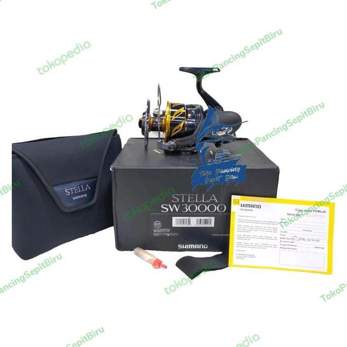 Terbaru Reel Spinning Shimano Stella Sw 30000 New 2020 Japan