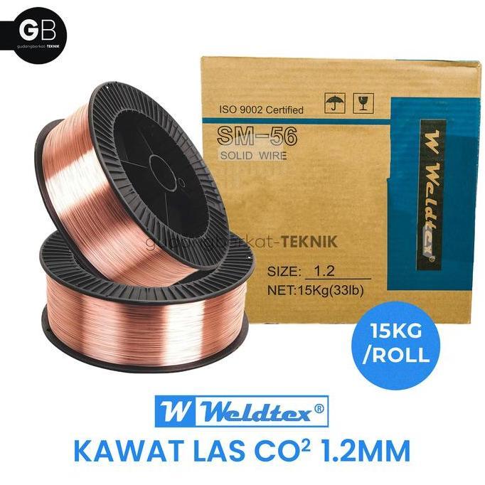 Terjangkau Kawat Las Co 1.2Mm / Kawat Las Co2 1.2Mm Roll 15Kg - Weldtex Mig Wire