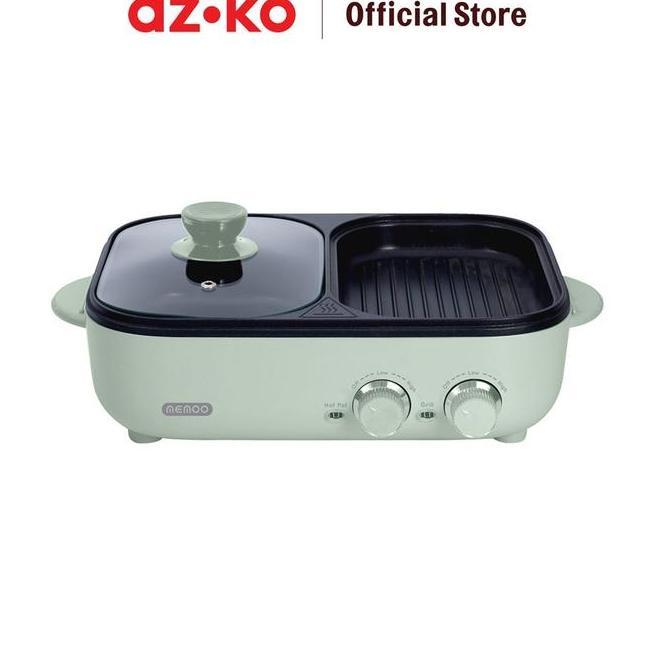 Memoo 1.5 Ltr Multi Cooker 3 In 1 Hijau