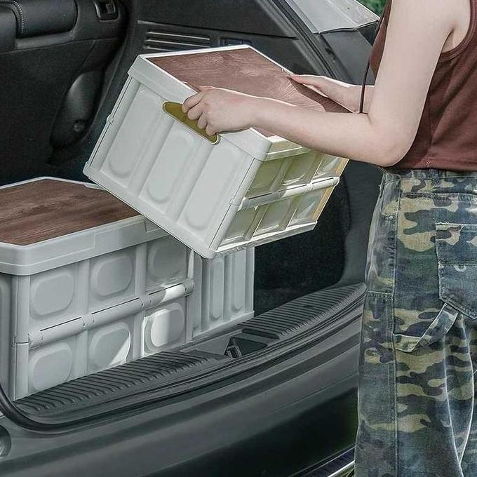 Kotak Penyimpanan Lipat Multifungsi Bagasi Mobil Foldable Storage Box