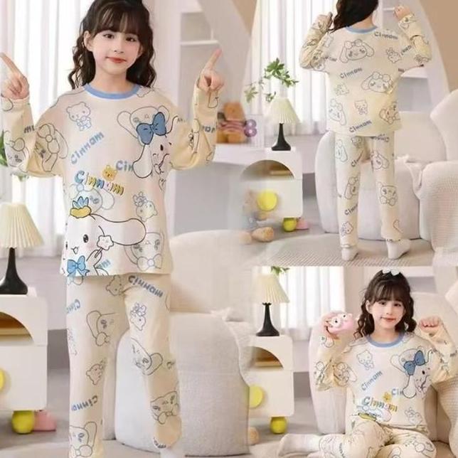 Piyama Cinnamoroll Anak Baju Tidur Anak Cinnamoroll Piyama Anak