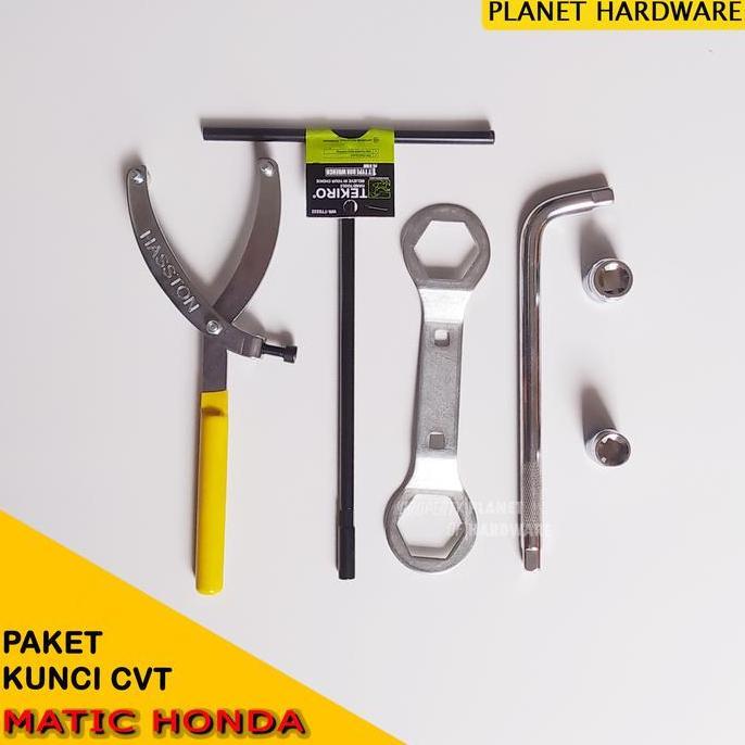 Kunci CVT Motor Matic Honda Set Lengkap
