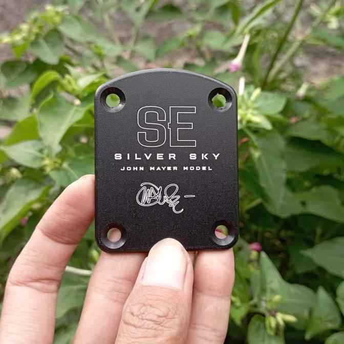 Neck Plate Gitar PRS Silver Sky John Mayer