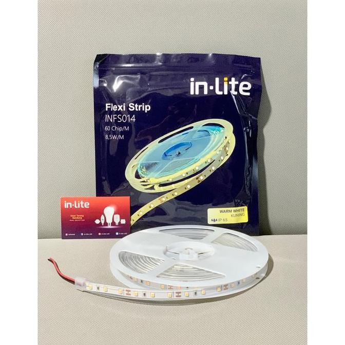 FLEXI STRIP LIGHT LED INLITE 60 CHIP/M 8.5W/M IP65 DC 12V - INFS014