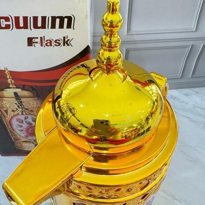 Teko Termos Thermos Aladin Arab Vacum Flask Oleh Oleh Haji Dan Umrah