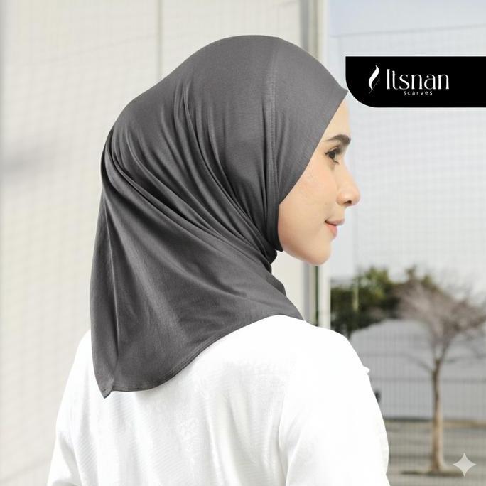 Itsnan Scarves - Tulip Bergo Kaos Rayon Hijab Bergo Kaos Rayon