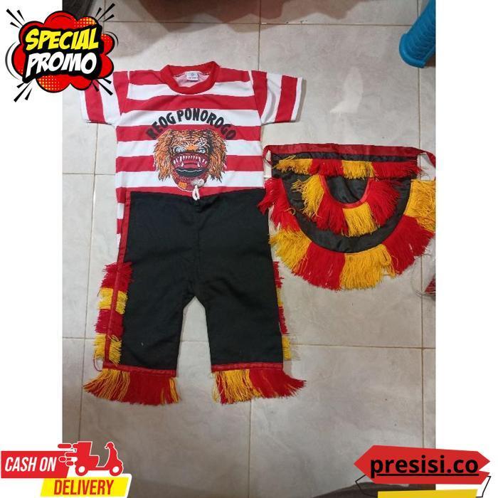 Baju Reog Anak. Pakaian Reog Anak. Kostum Reog Anak. Baju Reog. Kostum Reog. Pakaian Reog Br 1114