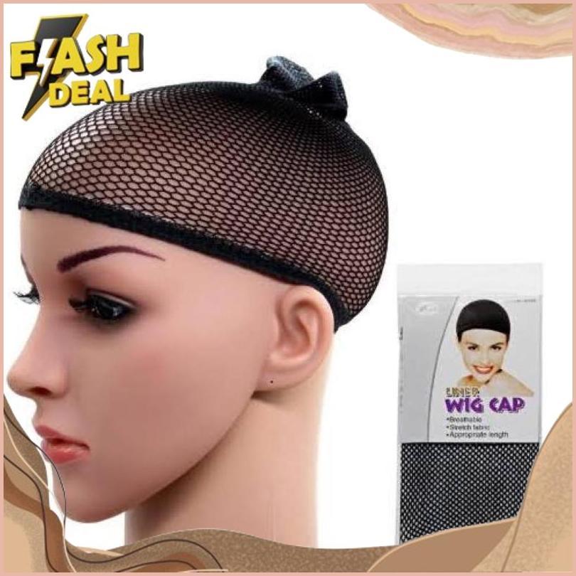 Terbaik Hairnet Wig / Wig Cap / Jaring Wig / Hairnet / Jaring Penutup Rambut