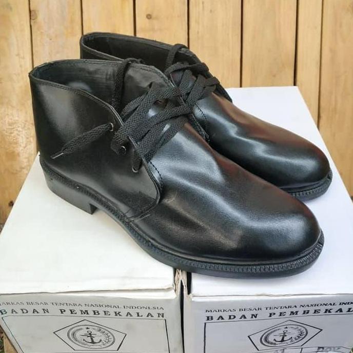 Sepatu PDH TNI / Sepatu pdh Jatah badan pembekalan